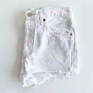 Agolde denim shorts